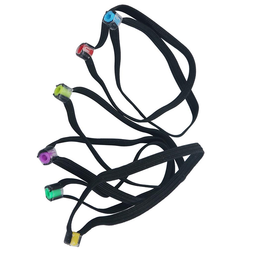 6Pcs Fishing Tippet Rings Gadget Tippet Spool Tenders Threader Wire Loop for Outdoor Activities Fishing Tackle Accessory