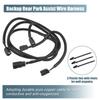 Rear Park Assist Wiring Harness 68031820AA for Dodge for RAM 1500 2009-2020 for Dodge for Ram 2500 3500 10-18 Backup Wiring Jumper Harness with