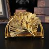 Artistics Maples Leaf Shape Tissue Stand Easy Assembly Sturdy Iron Home Decoration