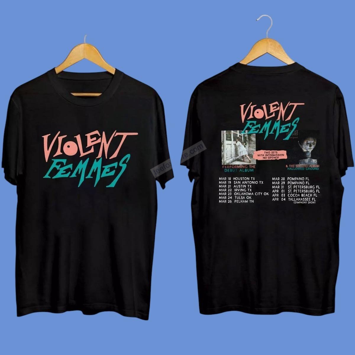 Violent Femmes Tour Gift For Fans Unisex S-5XL Shirt SS508 XXL