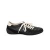 Oblique Lace-up Retro Casual Sports Shoes for Women's New Versatile Football Running Shoes To Increase the Height of Ballet Women