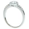 Ring Pt950Platinum/diamond #6.2(US Size) 3.7g Women Used