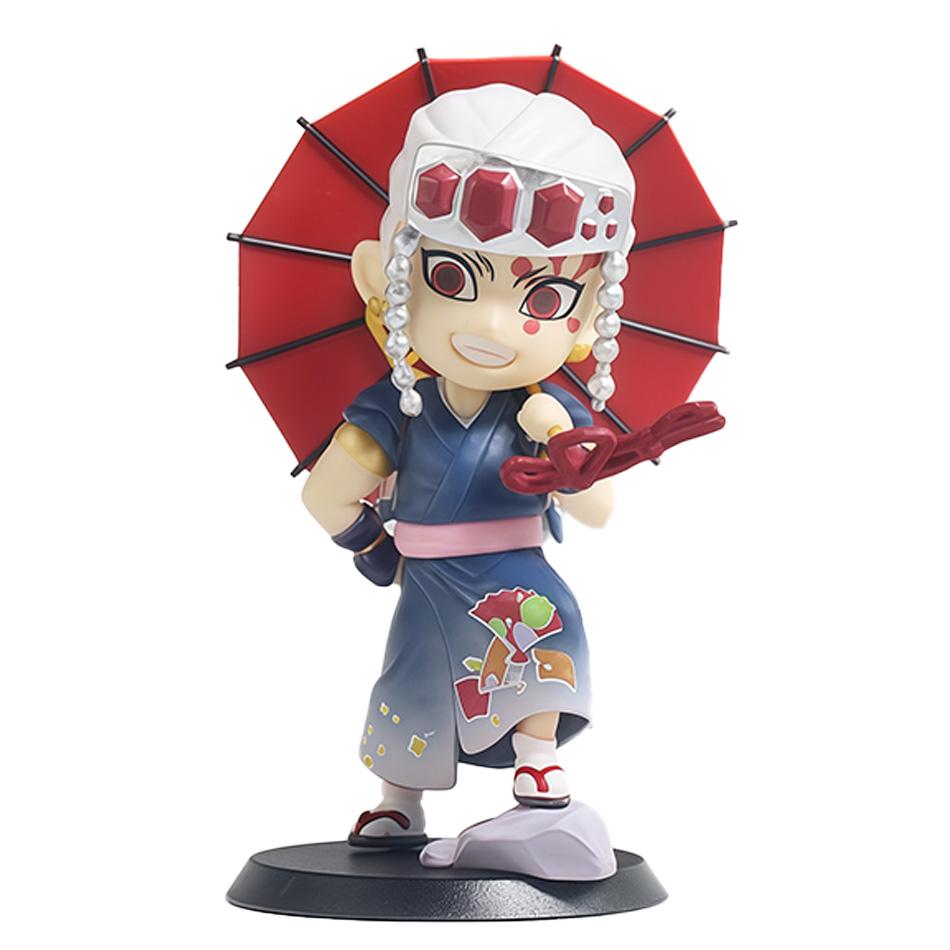 

Demon Slayer Figure Toy Anime Kimetsu Yaiba Umbrella Tanjiro Nidouzi Inosuke Zenizu Figurine Model Doll Gifts PVD no series Kid Friendly Entertaining