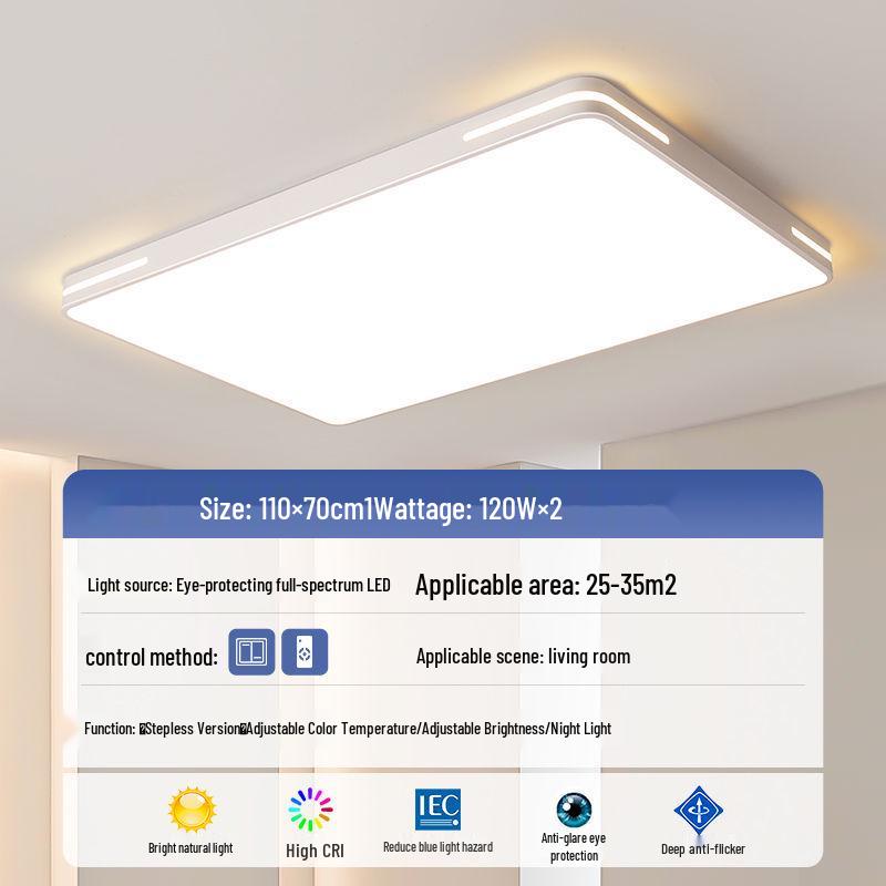 LED Ceiling Light: Ultra-Thin, Modern Round Lighting for Living Room, Bedroom, Dining, and Study Rooms