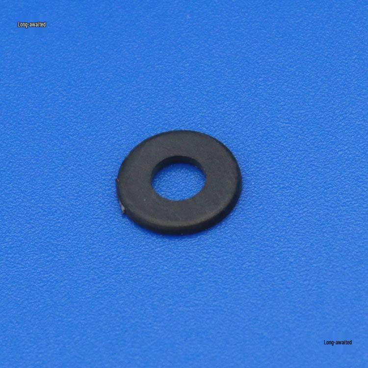 Black & White Nylon Insulating Flat Washer - M2 To M14 Plastic Gasket, Enlarged & Thickened for Screws