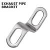Universal Motorrad Auspuff Schalldämpfer Rohr Z Typ Montageklemme Halterung Lang Kurz Streifenstück Befestigte Motorradteile