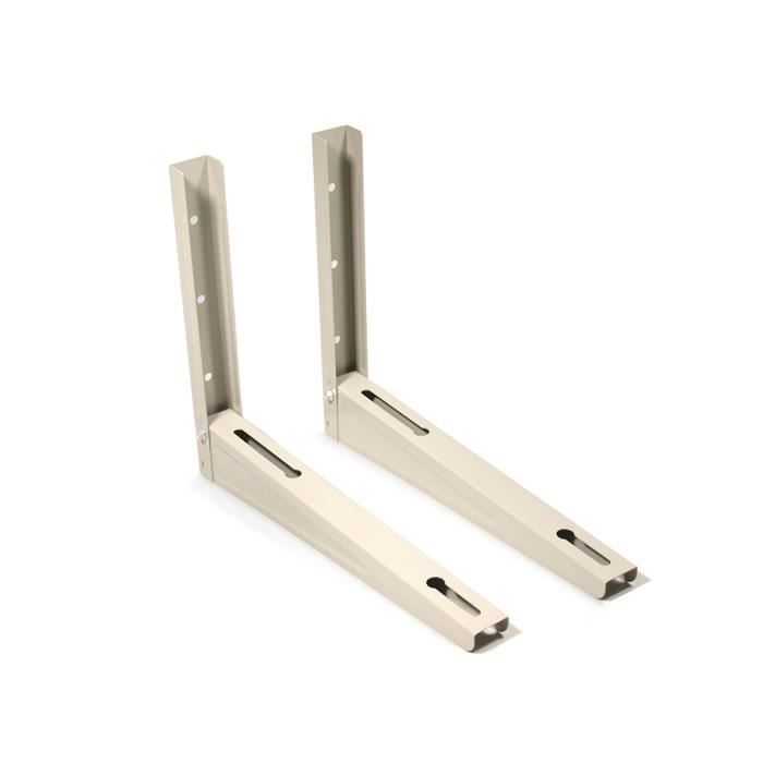 Support pour climatiseur - Maclean - MC-624 - Acier galvanisé - Charge max 200kg - Pliable