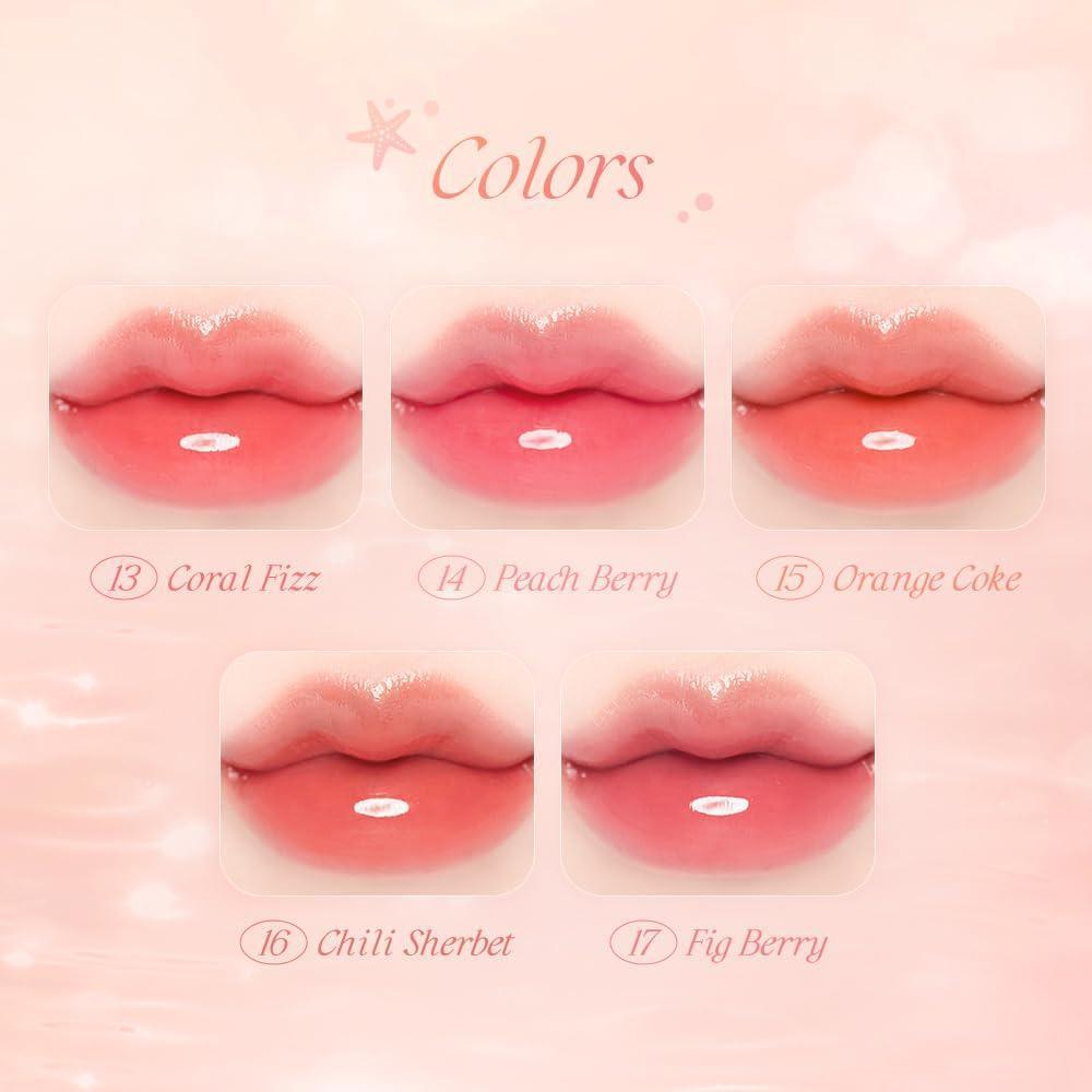 DASIQUE Juicy Dewy Tint #Summer Coral Collection 3.5g