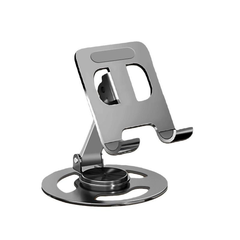Suport de telefon universal pliabil din aliaj pentru birou, pentru telefon mobil, tabletă, suport metalic pentru desktop