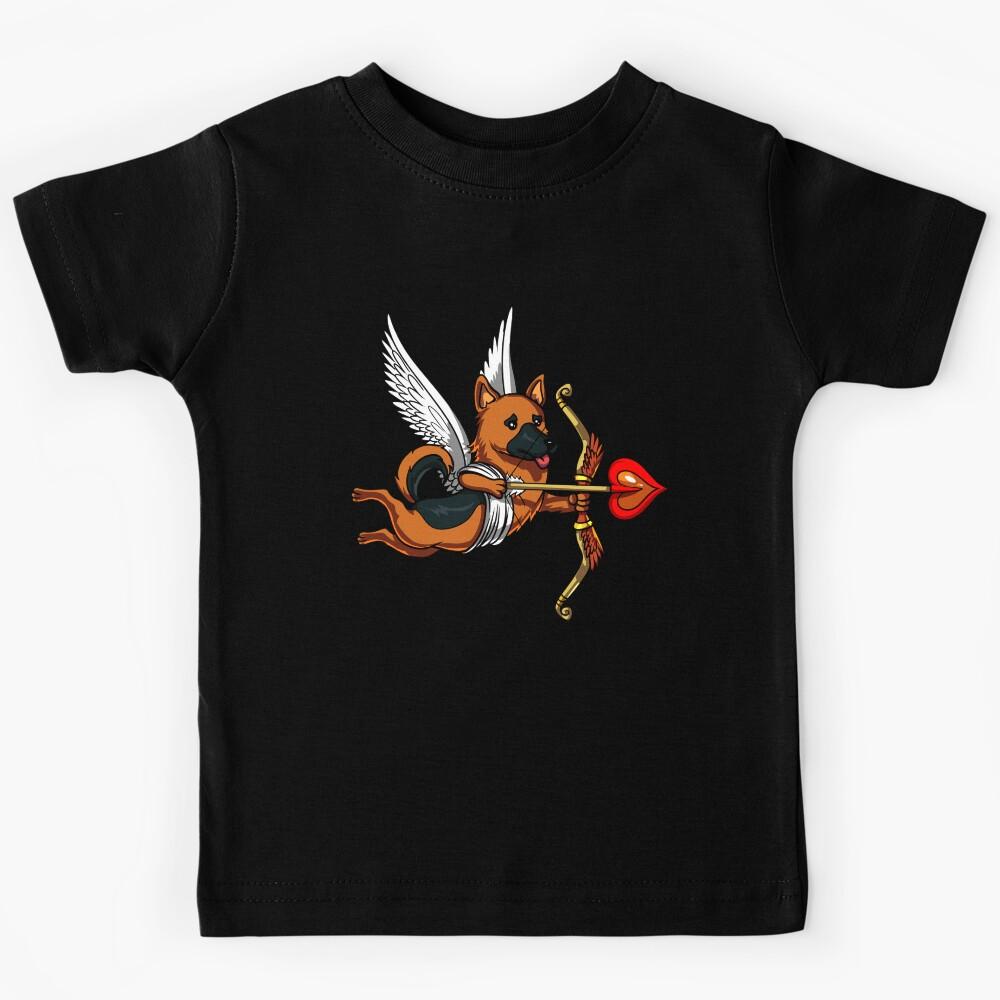 Cute German Shepherd Dog Kids T-Shirt 120