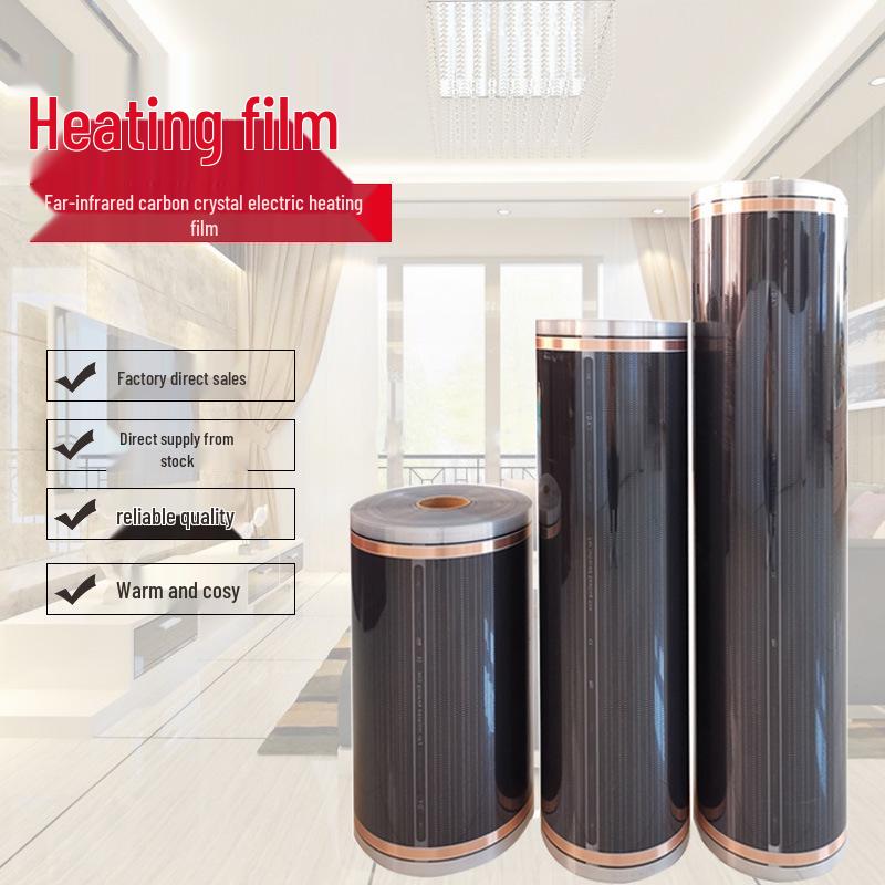 

400 Вт Высокотемпературный Электрический Мат для Подогрева Пола и Пленка для Настенного Отопления