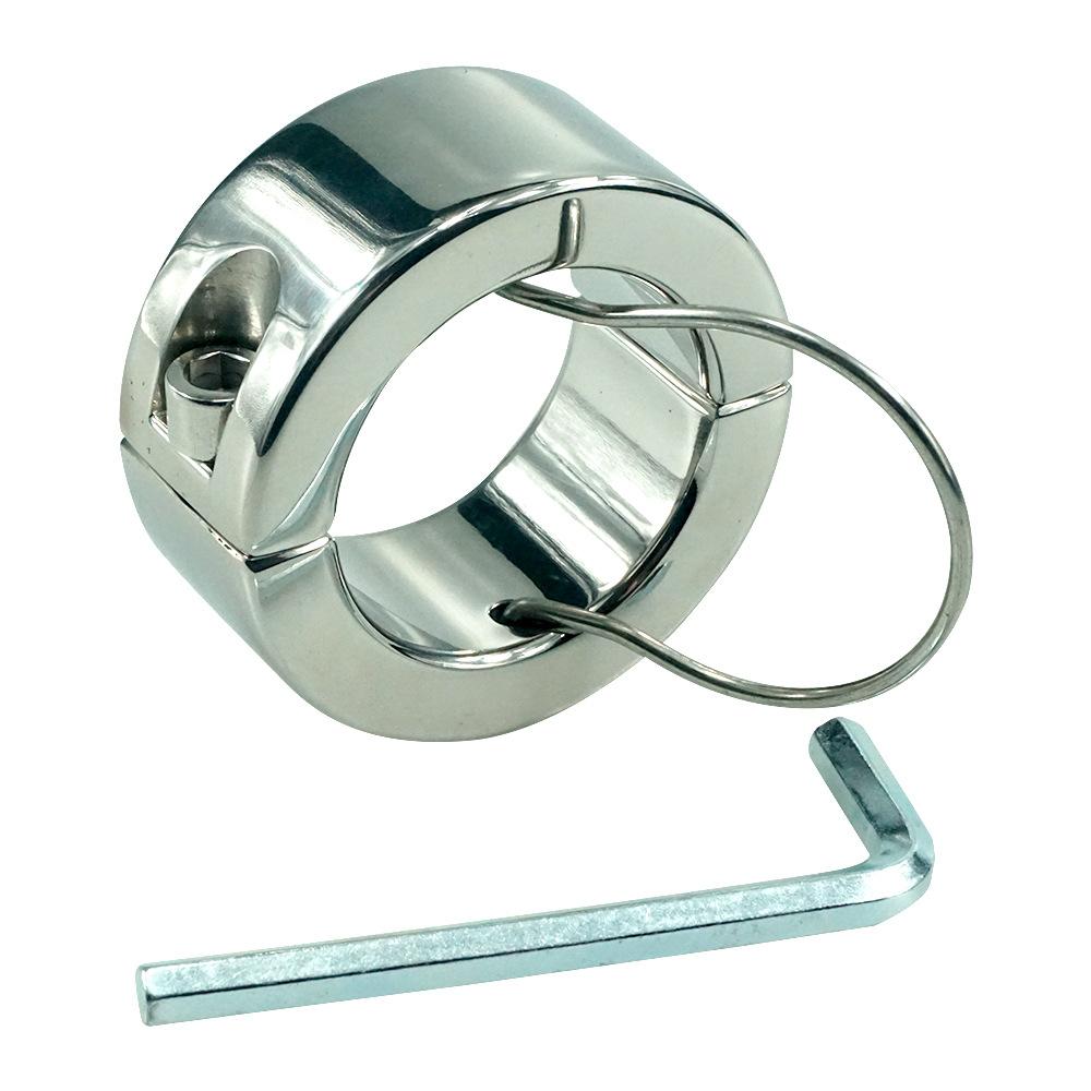 Metal Stainless Steel Scrotum Binding Device Testes Weight-Bearing Penis Pendant Ring Adult Alternative Sex Toys Toys