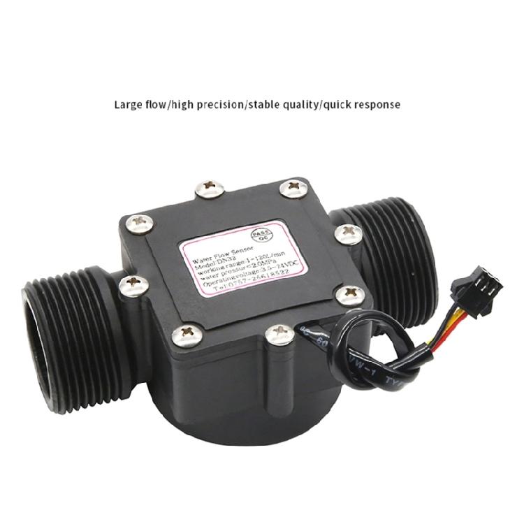 DN32 Water Flow Sensor Flowmeter 2-120L/min Fluidmeter Water Flowmeter