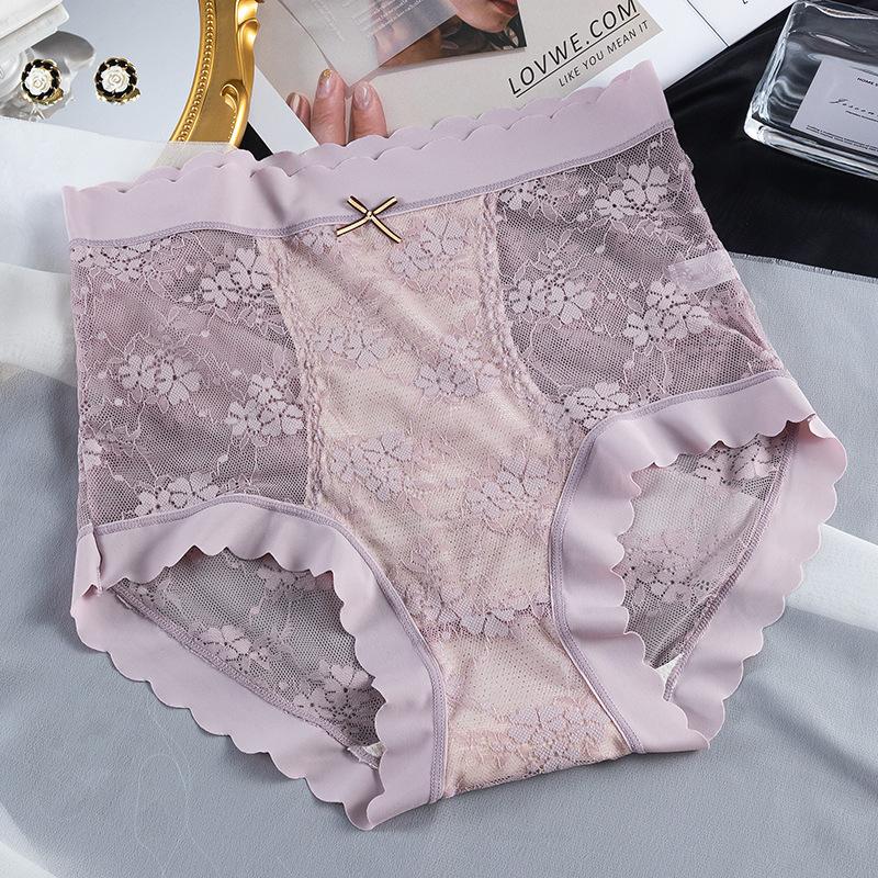 

Высокая талия сексуальное кружевное белье легкие утягивающие трусики приподнимающие ягодицы для женщин обернутые трусики для ягодиц XL светло-фиолетовый