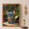Diamond Painting Kit Stitch 5D DIY, Suitable for Beginners and Craft Lovers, Interior Space Decoration