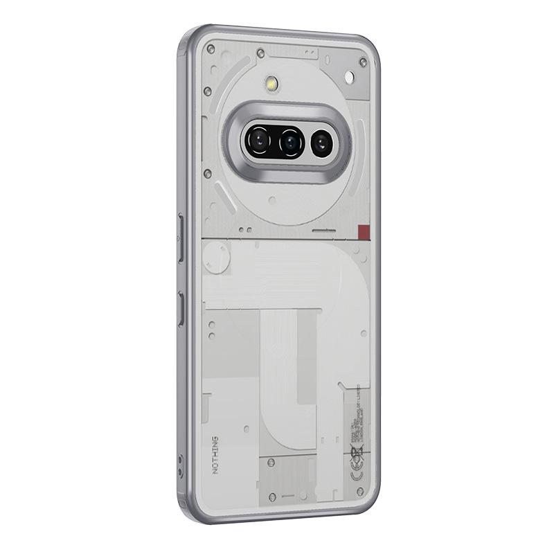 Compatible with Nothing Phone 3A: Armor Magnetic Magsafe Phone Case & Transparent Protective Phone 2A Case Nothing Phone 3A серый