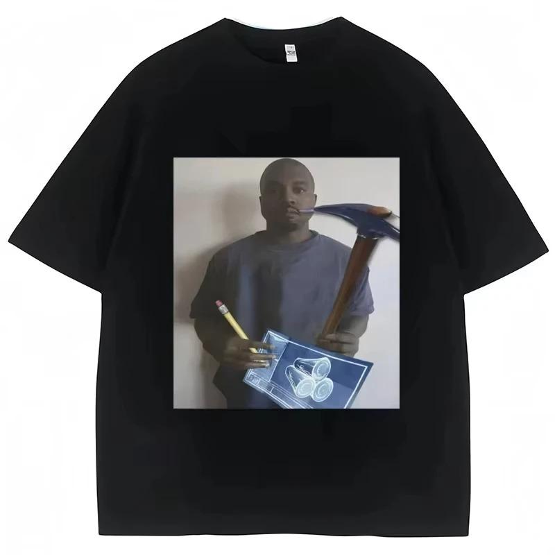 Fun Kanye West Meme Graphic TShirt Kids Video Game Humor Womens Summer Creative Tee Streetwear Gift Women And Men Tshirts