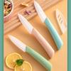 Ceramic Knife Household Fruit Knife Sharp Kitchen Cutting Knife Anti Slip Knife Set Baby Food Peeler Tool