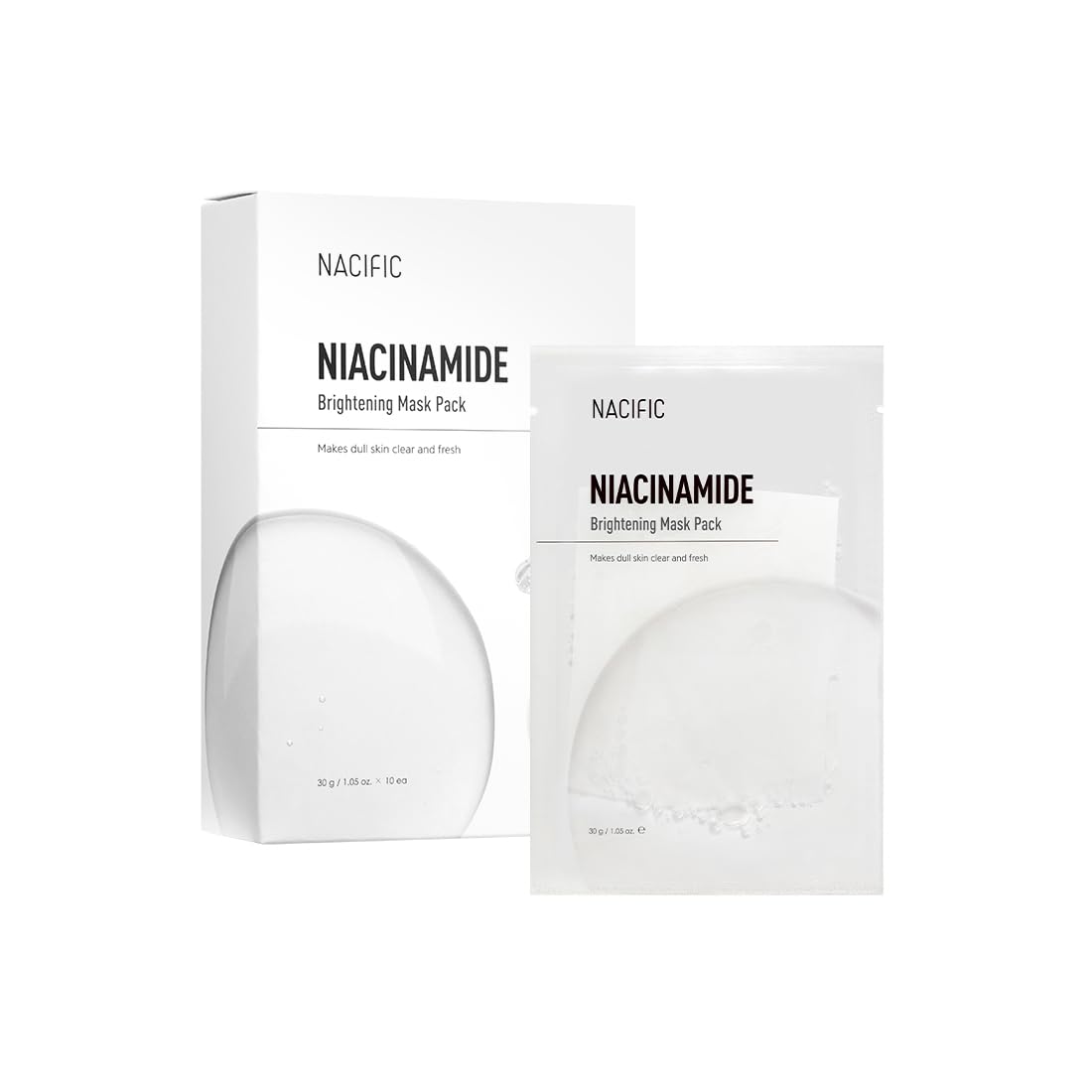 

NA Маска-пленка для тонизирования кожи, из бамбуковой ткани [Nacific] (10 листов) #Кожа #Красивая #Кипарис #Увлажняющий #Увлажняющий #Целлюлоза