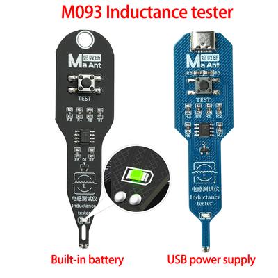 M093 Induktivitätstester Typ-C/Akku für PC-Reparatur Elektromagnetische Induktion Schnelle Fehlerprüfung Spulentester Induktor-Detektor