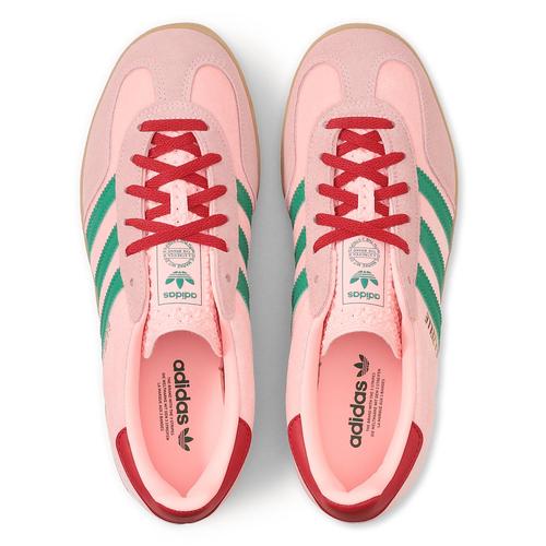 Adidas WMNS Gazelle Pink Velvet Green JI2713 Women's Size