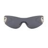 Frameless Y2K Women's Future Style Sun Glasses Fashion Love Sunglasses Luxury Designer PC Sunscreen Sunglass gafas de sol mujer