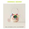 Car Keychain Women's High-end Sense Cute Plush Bag Pendant Backpack Schoolbag Pendant Small Gift Small Coal Ball Tide