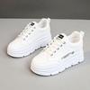 Women Shoes Trend Woman Chunky Sneakers Korea Hidden Increase Thickess Platform Shoes Outdoor Breathable Comfortable Casual Shoe