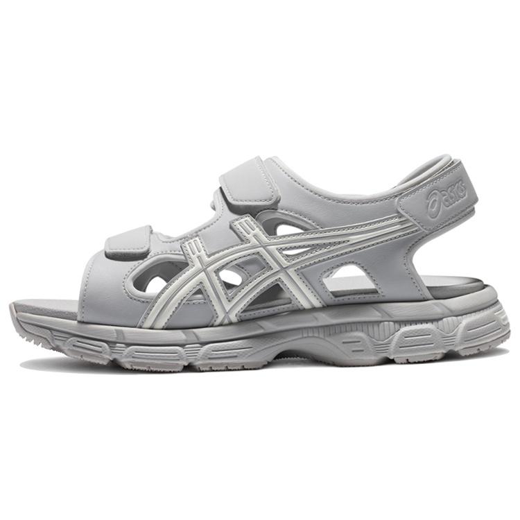 ASICS Kahana Sd Outdoor Sports Unisex Gray White Sandals Gray White Men s 1203A130-022 EU 36