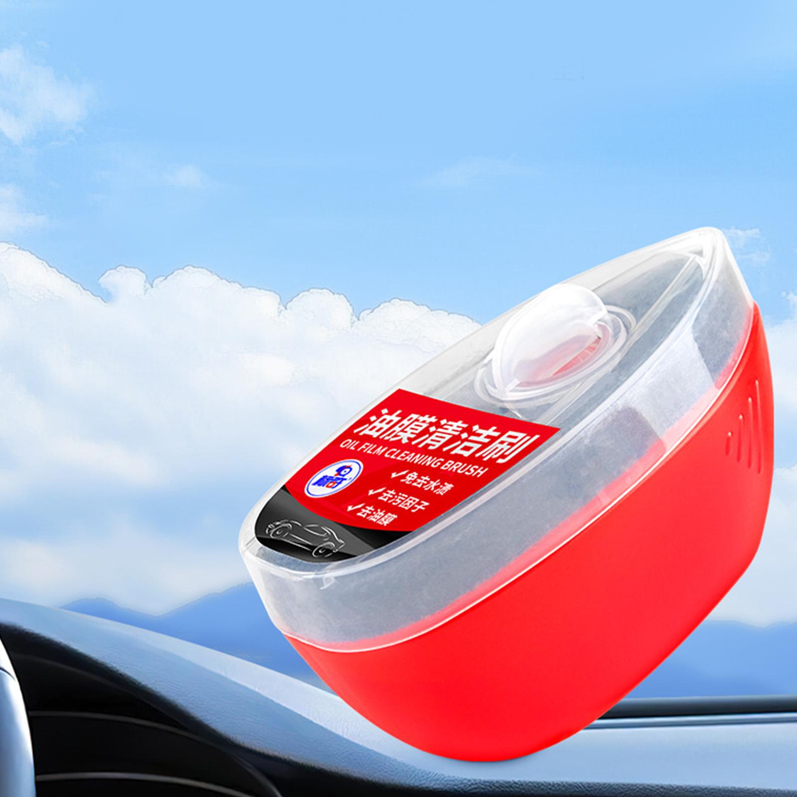 

Oil Film Brush Cleaning Tool Windshield Oil Film Cleaner For Car Trucks SUVs Windshield Interior Home Glass CN