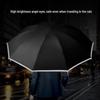 Xuqing 10-Rib Automatic Reverse Black-Coated Sun/Rain Umbrella