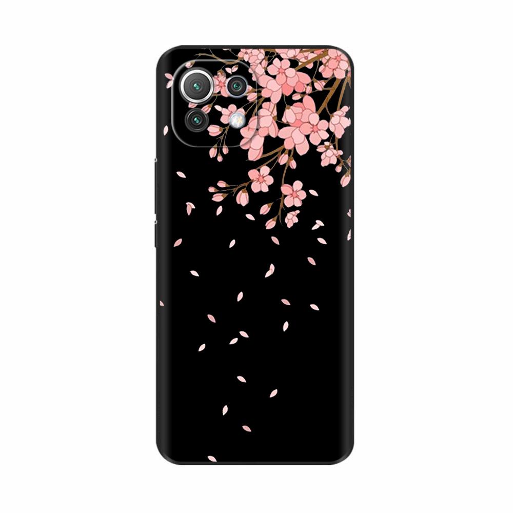 For Xiaomi Mi 11 Lite 5G NE Case Painted Soft Silicon Phone Back Cover For Xiomi Mi 11 Lite Case Mi 11 Lite Mi11 11i Shell Cover