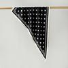 Twill Light Luxury High Sense Simulation Silk Headscarf Waist Triangle Scarf Silk Scarf Multi-Function