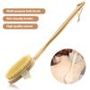 Bath Body Brush Back Scrubber with Comfy Bristle Long Handle Gentle Body Massager Wet or Dry