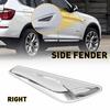 For 2015-2017 BMW X3 Right F25 Side Fender Trim Finisher Chrome OE#51117338570
