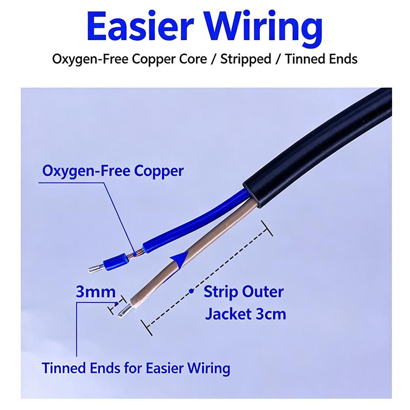 M12 IP67 Waterproof Cable Connector 2-8 Pin Male Female Plug With PVC Wire For Car Motorcycle LED Light Auto Accessories