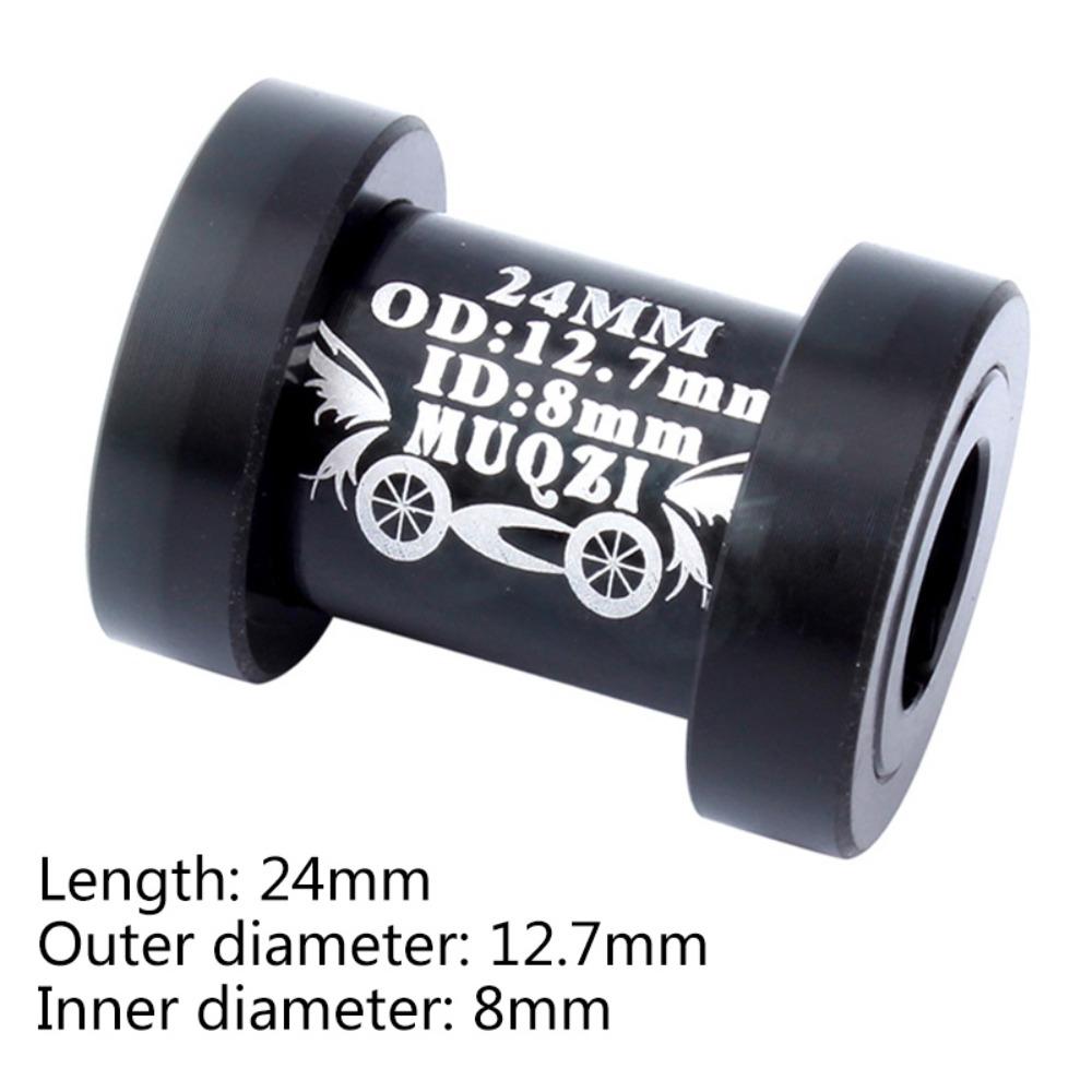 Aluminum alloy Mountain Bike Rear Shock Bushing 22 24 32 44mm 50 52 54 68mm DU Bushing Soft Tail Shock Absorber Sleeves