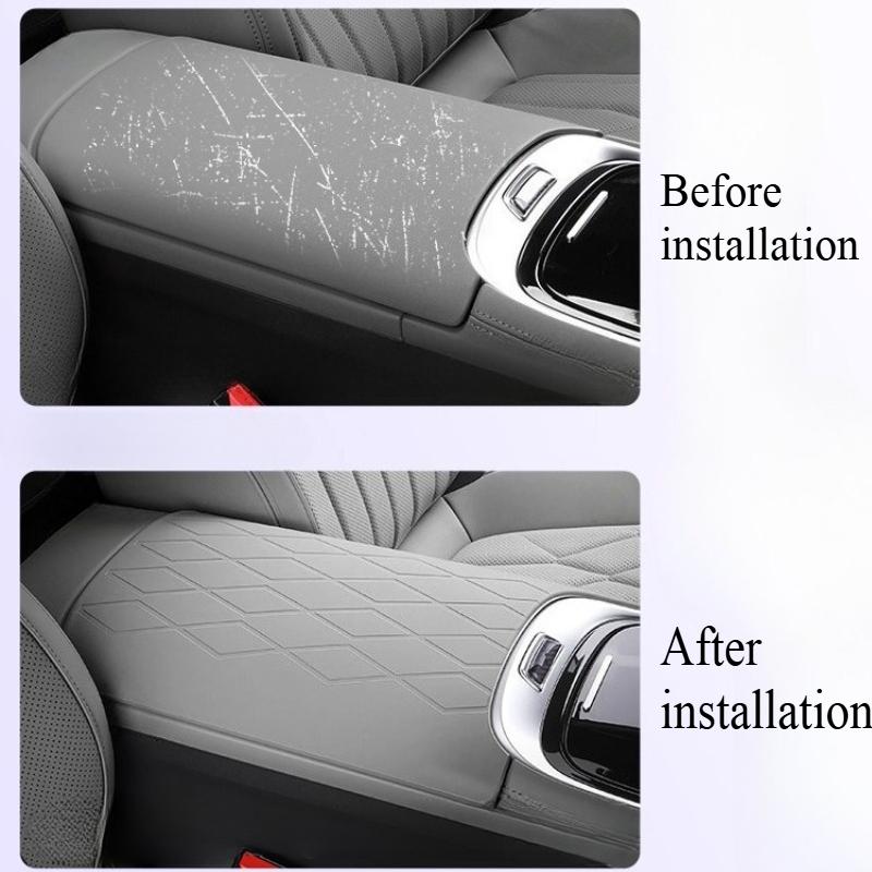 For Geely Galaxy A7 Armrest Box Silicone Cover Original Car Color Central Protective Cover Protective Pad Interior Supplies