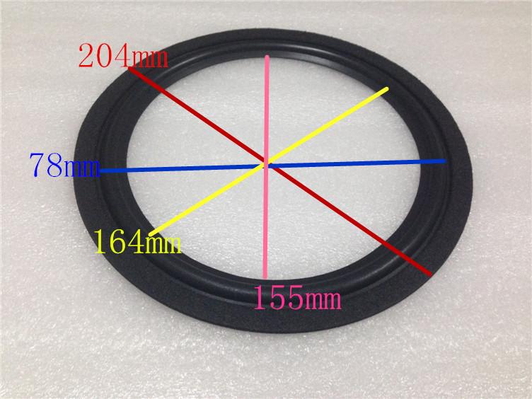 Speaker Surround Repair Parts: Foam, Rubber, Cloth; Available In 2-line, 3-line for 6.5", 8", 10", 12", 15" Sizes.