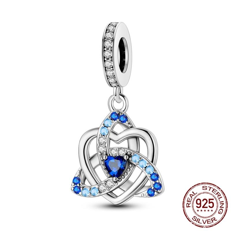 Mula Koppar Blå Resa Flygplan Berlocker Hänge Pärlor Passar Originalpan Armband Smycken För Kvinnor Diy Gåva