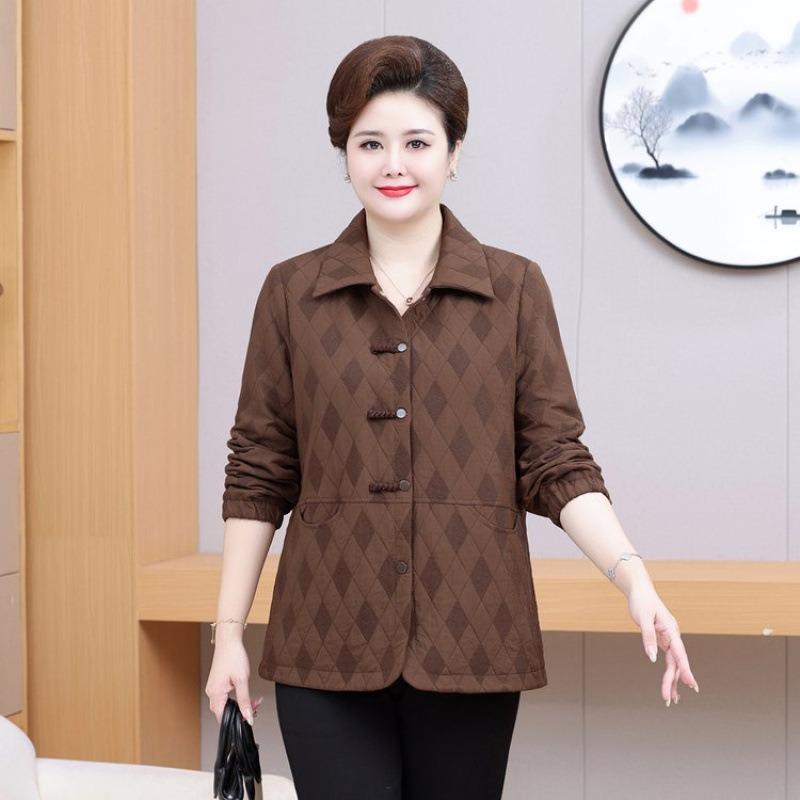 Autumn New Casual Loose Jacket Jacket Women's Top Temperament Large Size Plus Fat