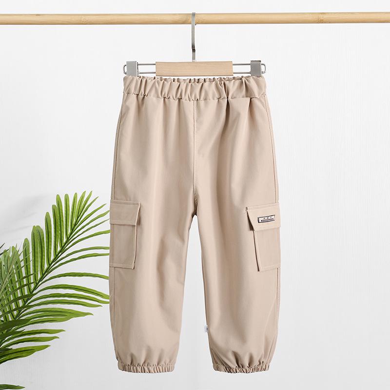Korean Style Kids' Summer-Autumn Casual Workwear Pants