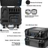Lekufee DJI Mini 4 Pro Hartschalenkoffer, Wasserdichter Aufbewahrungskoffer für DJI Mini 4 Pro, DJI Mini 3 Pro, DJI RC und DJI RC N1 (Nur Hartschalenkoffer)