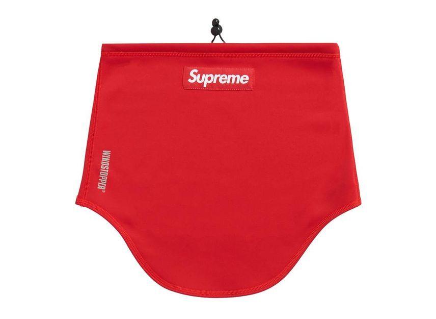 Supreme WINDSTOPPER Neck Gaiter Red One-Size
