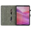 For Lenovo Tab K9 Case Tiger Imprint Anti-Scratch PU Leather Tablet Cover