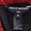 POLO SPORTS Batting Jacket M Black X Red Ralph Lauren Men's Used