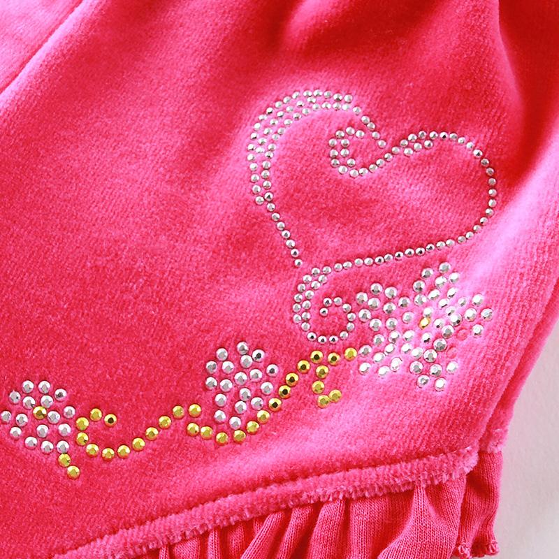 Pantalones para Recién Nacida Ropa Infantil Terciopelo Invierno Primavera Pantalones Bordados Ropa para Niños Pantalones Largos Ropa