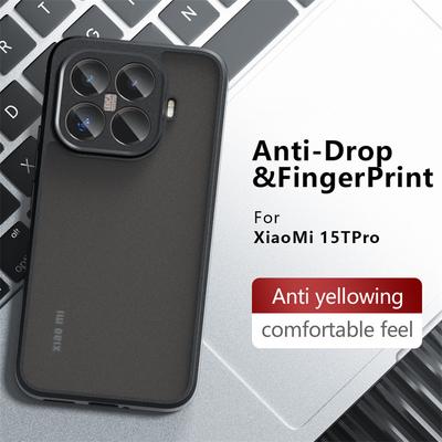 Translucent Matte Phone Case For Xiaomi 15T Pro Anti-knock Matte Full Back Cover Xiaomi Mi 15T Pro Case For Xiaomi 15T Pro Case