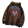 European Size Retro Hazbin Hotel VOX Signal Logo Hoodie for Men