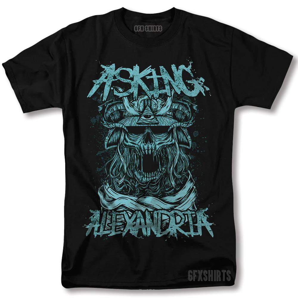 Asking Alexandria Shirt Rock Merch Concert Tour Vntg Graphic Design T-shirt XXL